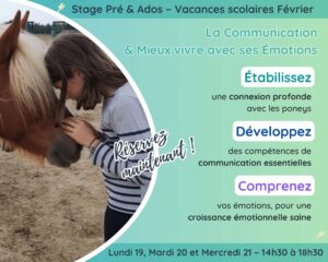Stage Pré & Ados Vacances hiver